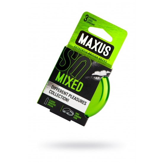 Презервативы MAXUS Набор в железном кейсе № 3, 18 см Презервативы MAXUS Набор в железном кейсе № 3, 18 см