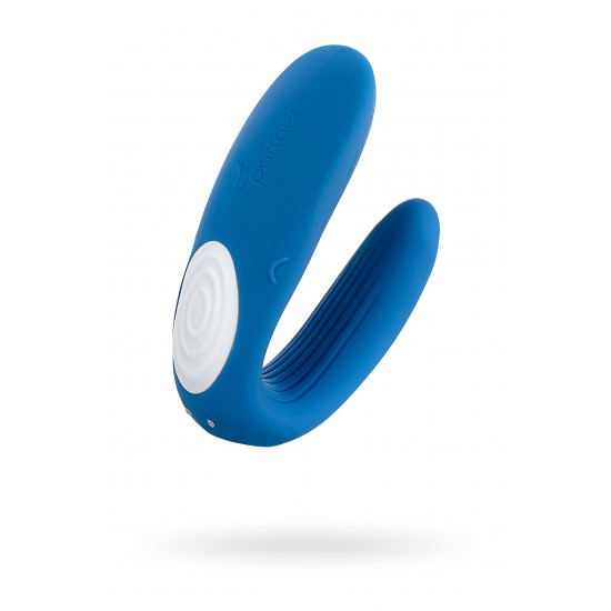 Многофункциональный стимулятор для пар Satisfyer Partner Whale, силикон, голубой, 17см Многофункциональный стимулятор для пар Satisfyer Partner Whale, силикон, голубой, 17см
