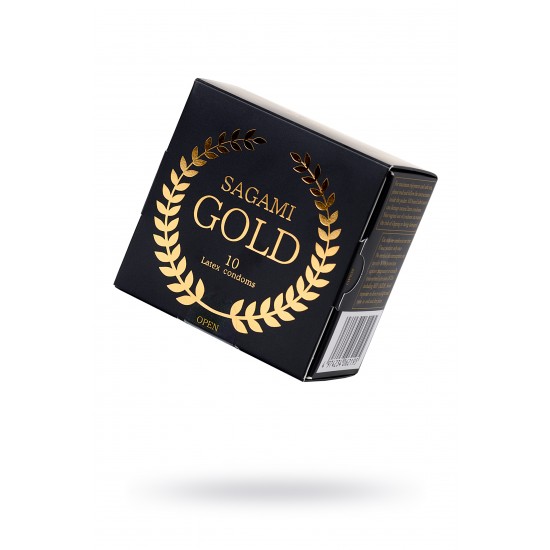 Презервативы латексные Sagami Gold №10, 18 см Презервативы латексные Sagami Gold №10, 18 см