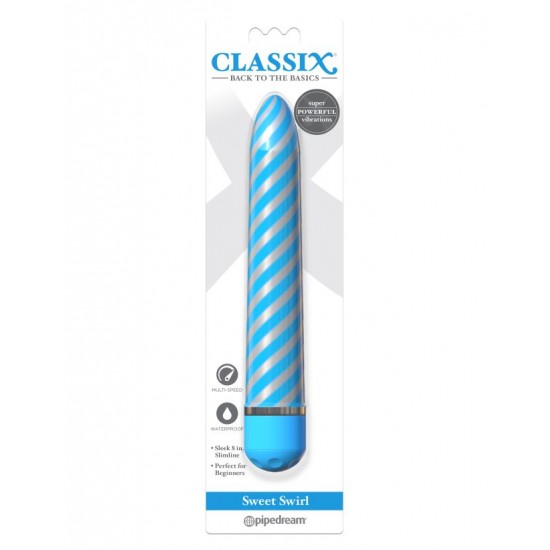 Вибратор-жезл Classix Sweet Swirl Vibrator Вибратор-жезл Classix Sweet Swirl Vibrator