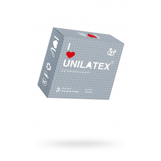 Презервативы Unilatex Dotted №3 с точками Презервативы Unilatex Dotted №3 с точками