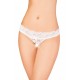 Эротические трусики Erolanta Lingerie Collection с декоративным вырезом сзади, кружевные, белые Эротические трусики Erolanta Lingerie Collection с декоративным вырезом сзади, кружевные, белые
