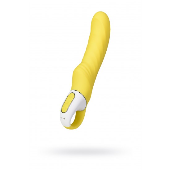 Нереалистичный вибратор Satisfyer Vibes Yummy Sunshine, Силикон, Желтый, 22,5 см Нереалистичный вибратор Satisfyer Vibes Yummy Sunshine, Силикон, Желтый, 22,5 см