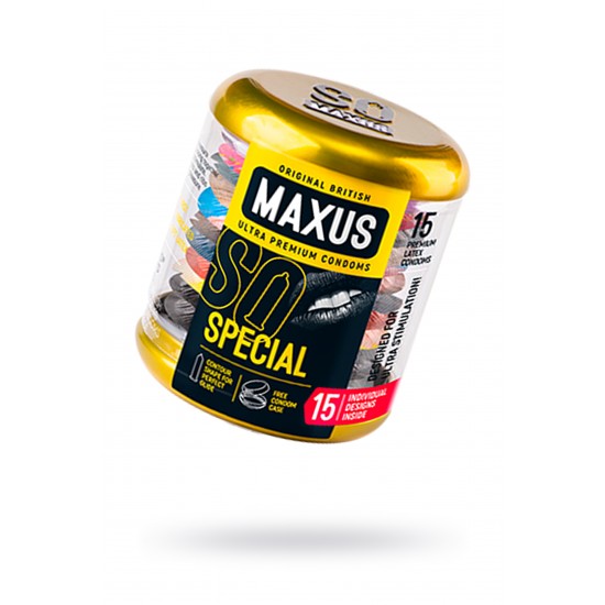 Презервативы MAXUS Точечно-ребристые в железном кейсе № 15 Презервативы MAXUS Точечно-ребристые в железном кейсе № 15