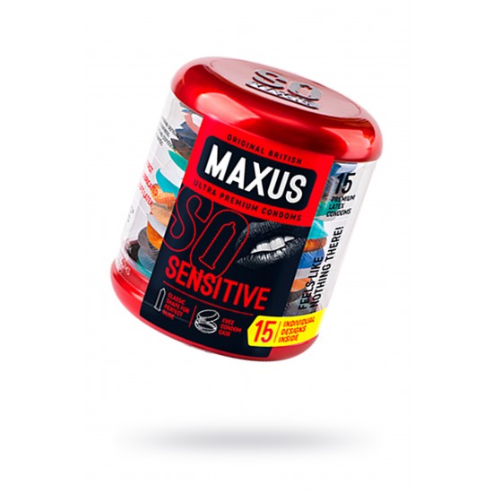 Презервативы MAXUS Ультратонкие в железном кейсе № 15 Презервативы MAXUS Ультратонкие в железном кейсе № 15