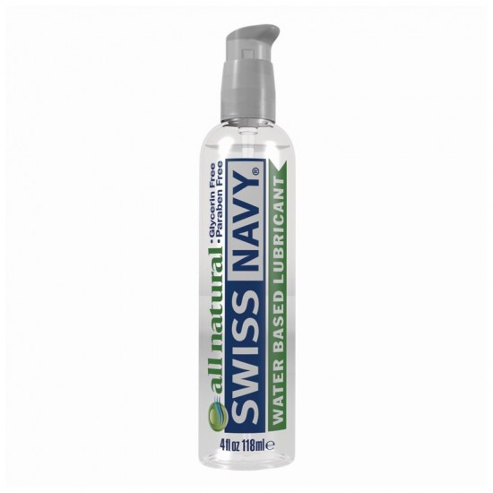 4oz118мл Лубрикант All Natural Swiss Navy гипоаллергенный 4oz118мл Лубрикант All Natural Swiss Navy гипоаллергенный