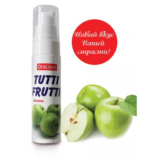 ГЕЛЬ TUTTI-FRUTTI ЯБЛОКО серии OraLove 30г арт. LB-30005 ГЕЛЬ TUTTI-FRUTTI ЯБЛОКО серии OraLove 30г арт. LB-30005
