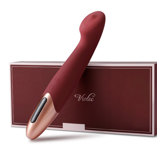 TETHYS WINE RED, вибромассажер, винный TETHYS WINE RED, вибромассажер, винный