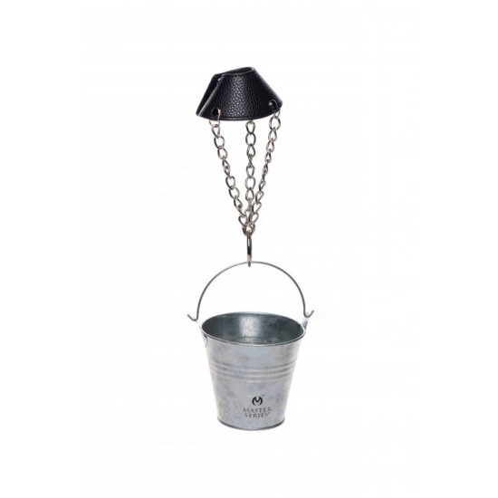 Утяжка на мошонку с грузом Master Series Hells Bucket Ball Stretcher Утяжка на мошонку с грузом Master Series Hells Bucket Ball Stretcher