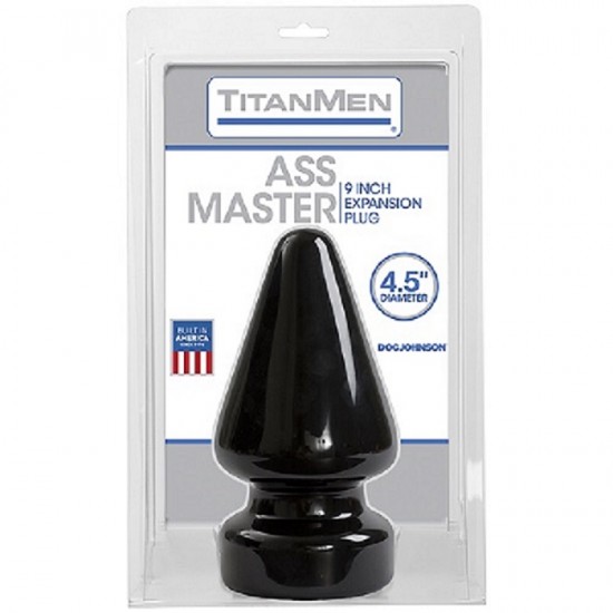 Анальная пробка большого размера без вибрации TitanMen® Tools - Butt Plug - 4.5 Dia Анальная пробка большого размера без вибрации TitanMen® Tools - Butt Plug - 4.5 Dia