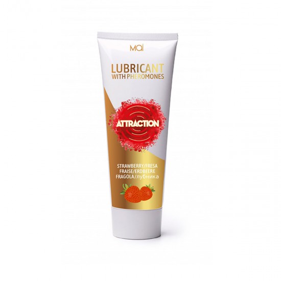 Гель Flavored Lube с феромонами 75мл, с ароматом клубники Гель Flavored Lube с феромонами 75мл, с ароматом клубники