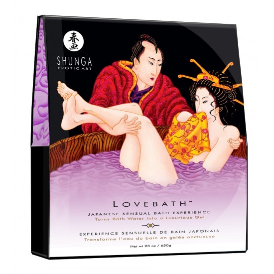 Порошок для принятия ванны LOVEBATH Чувственный лотос 650 гр Порошок для принятия ванны LOVEBATH Чувственный лотос 650 гр