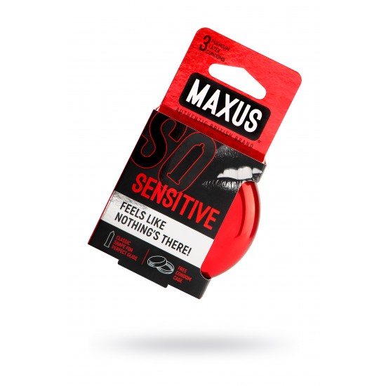 Презервативы MAXUS Ультратонкие в железном кейсе № 3, 18 см Презервативы MAXUS Ультратонкие в железном кейсе № 3, 18 см