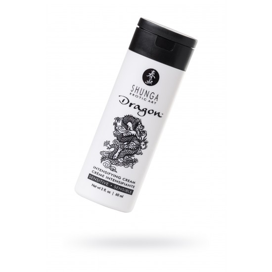 Усиливающий крем для пар Shunga Dragon Sensitive, эффект «ледяного огня», 60 мл Усиливающий крем для пар Shunga Dragon Sensitive, эффект «ледяного огня», 60 мл