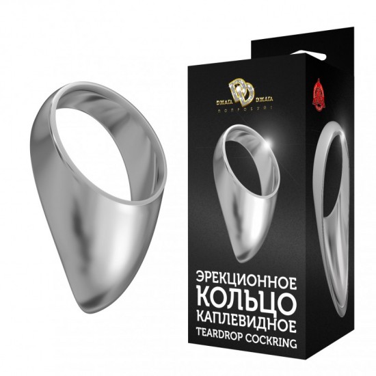 Эрекционное кольцо на мошонку среднее TEARDROP COCKRING № 4 Эрекционное кольцо на мошонку среднее TEARDROP COCKRING № 4