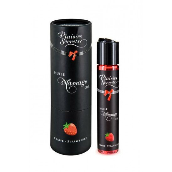 MASSAGE OIL STRAWBERRY 59ML Массажное масло Земляника 59 мл MASSAGE OIL STRAWBERRY 59ML Массажное масло Земляника 59 мл