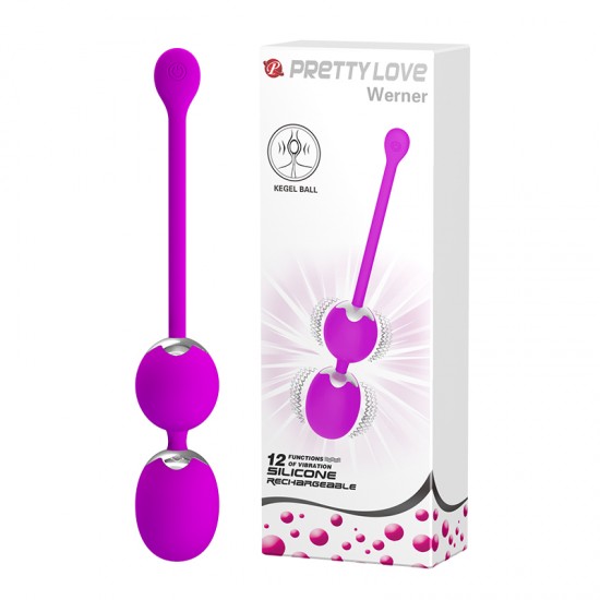 Baile Pretty Love Werner Вагинальные виброшарики на сцепке Baile Pretty Love Werner Вагинальные виброшарики на сцепке
