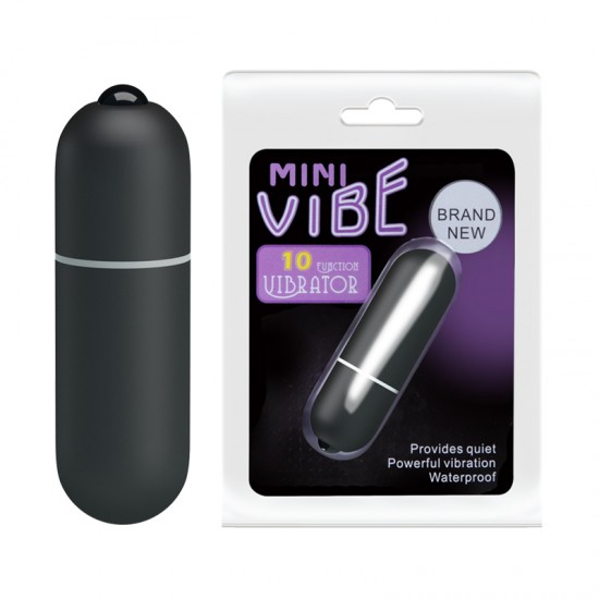 Baile Mini Vibe Черная компактная вибропуля Baile Mini Vibe Черная компактная вибропуля