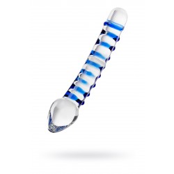 Двусторонний фаллоимитатор Sexus Glass, стекло, прозрачный, 20 см 10422593 Двусторонний фаллоимитатор Sexus Glass, стекло, прозрачный, 20 см 10422593