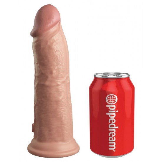 Телесный фаллоимитатор 8 Silicone Dual Density Cock - 22,8 см.