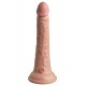 Телесный фаллоимитатор 7 Silicone Dual Density Cock - 21 см.