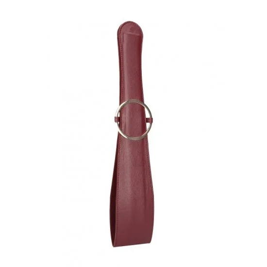 Бордовая шлепалка Belt Flogger - 54 см. OU591BUR Бордовая шлепалка Belt Flogger - 54 см. OU591BUR