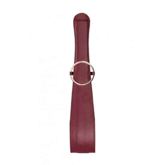 Бордовая шлепалка Belt Flogger - 54 см. OU591BUR Бордовая шлепалка Belt Flogger - 54 см. OU591BUR