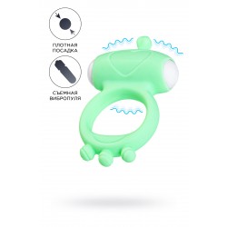 Виброкольцо на пенис A-Toys by TOYFA Fowd, силикон, зеленое, Ø 2,6 см Виброкольцо на пенис A-Toys by TOYFA Fowd, силикон, зеленое, Ø 2,6 см