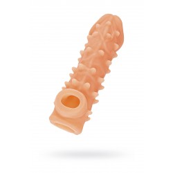 Насадка KOKOS реалистичная с дополнительной стимуляцией, TPE, телесная, 15.6 см 10422483 Насадка KOKOS реалистичная с дополнительной стимуляцией, TPE, телесная, 15.6 см 10422483