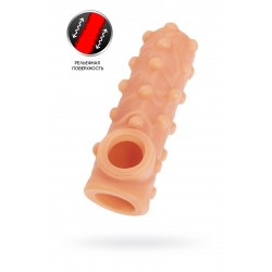 Насадка KOKOS реалистичная с дополнительной стимуляцией, TPE, телесная, 15.6 см 10403922  Насадка KOKOS реалистичная с дополнительной стимуляцией, TPE, телесная, 15.6 см 10403922