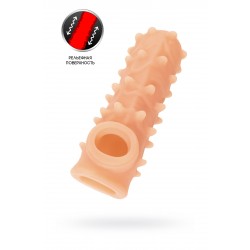 Насадка KOKOS реалистичная с дополнительной стимуляцией, TPE, телесная, 15.6 см 10403935 Насадка KOKOS реалистичная с дополнительной стимуляцией, TPE, телесная, 15.6 см 10403935