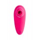 Вакуум-волновой бесконтактный стимулятор клитора, силикон, розовый, 10 см