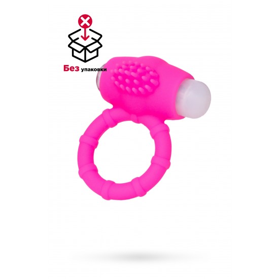 Эрекционное кольцо на пенис, силикон, розовое