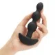 Чёрная анальная виброёлочка TRIPLET ANAL BEADS BLACK - 14 см. BV-005-BLK Чёрная анальная виброёлочка TRIPLET ANAL BEADS BLACK - 14 см. BV-005-BLK
