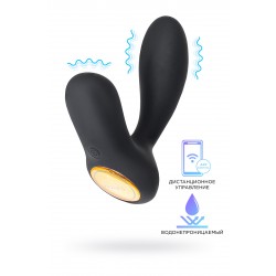 Стимулятор простаты Svakom Vick Neo, силикон, чёрный, 10 см