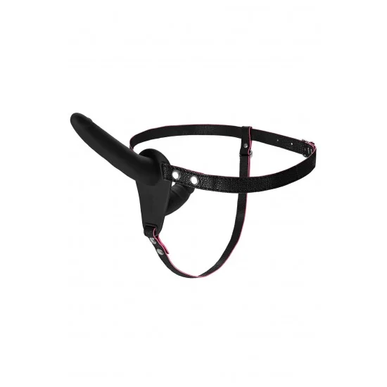 Страпон на креплении Black&Red by TOYFA, силикон, черный, 24 см 901410-5 Страпон на креплении Black&Red by TOYFA, силикон, черный, 24 см 901410-5