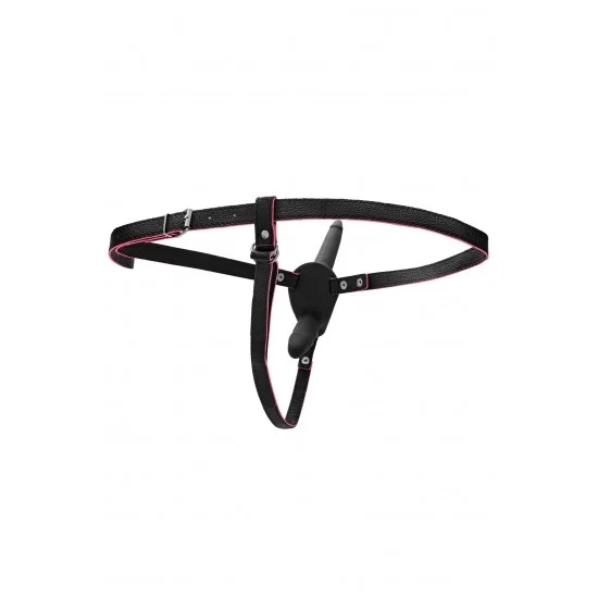 Страпон на креплении Black&Red by TOYFA, силикон, черный, 24 см 901410-5 Страпон на креплении Black&Red by TOYFA, силикон, черный, 24 см 901410-5