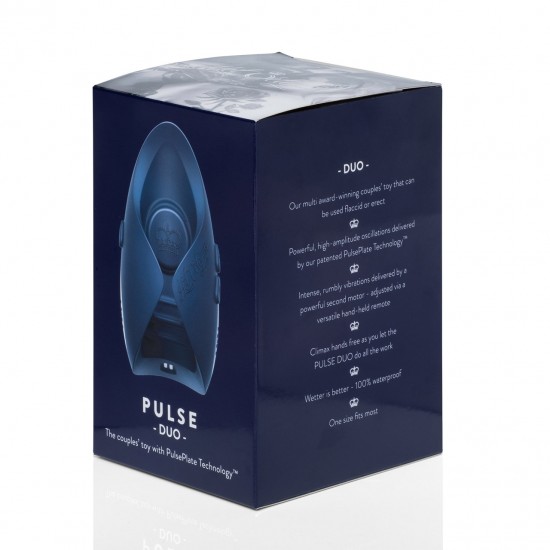 PULSE DUO Инновационный мужской вибратор (осциллятор)-игрушка для пар для оргазма без рук