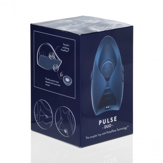 PULSE DUO Инновационный мужской вибратор (осциллятор)-игрушка для пар для оргазма без рук