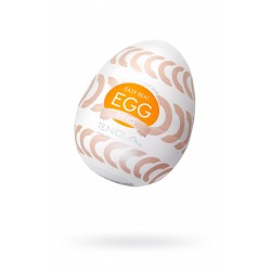 Нереалистичный мастурбатор TENGA Wonder Ring, TPE, белый, 6,1 см Нереалистичный мастурбатор TENGA Wonder Ring, TPE, белый, 6,1 см