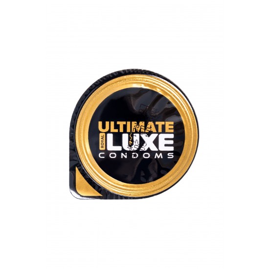 Презервативы Luxe BLACK ULTIMATE Болт на 32 (Вишня)