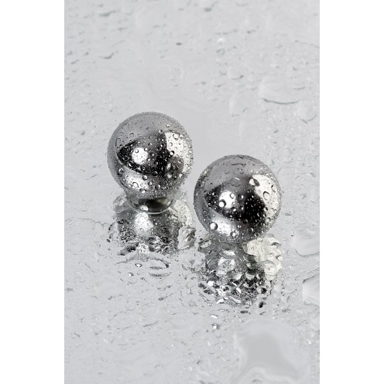 Вагинальные шарики Metal by TOYFA, металл, серебряные, Ø 2,5 см