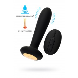 Анальная втулка Svakom Primo, с подогревом, силикон, черный, 12 см Анальная втулка Svakom Primo, с подогревом, силикон, черный, 12 см