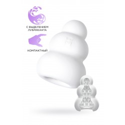 Мастурбатор нереалистичный MensMax Pucchi Candy, TPE, белый, 6,5 см Мастурбатор нереалистичный MensMax Pucchi Candy, TPE, белый, 6,5 см
