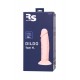 Фаллоимитатор RealStick Silicone Tom H, сайлекспан, телесный, 15 см