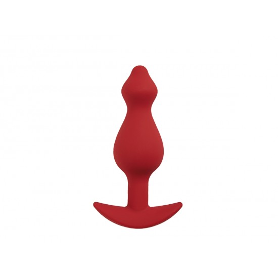 Анальная пробка Libra, цвет бордовый (CORE)