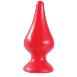 Красный плаг для анальной стимуляции - 10,5 см. Красный плаг для анальной стимуляции - 10,5 см.