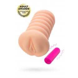 Мастурбатор реалистичный с вибрацией KOKOS Three Sisters Lady, TPR, бежевый, 18 см Мастурбатор реалистичный с вибрацией KOKOS Three Sisters Lady, TPR, бежевый, 18 см