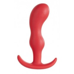 Красный плаг изогнутой формы - 9 см. Красный плаг изогнутой формы - 9 см.