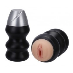 Мастурбатор-вагина в пластиковой колбе HUMBLE Мастурбатор-вагина в пластиковой колбе HUMBLE